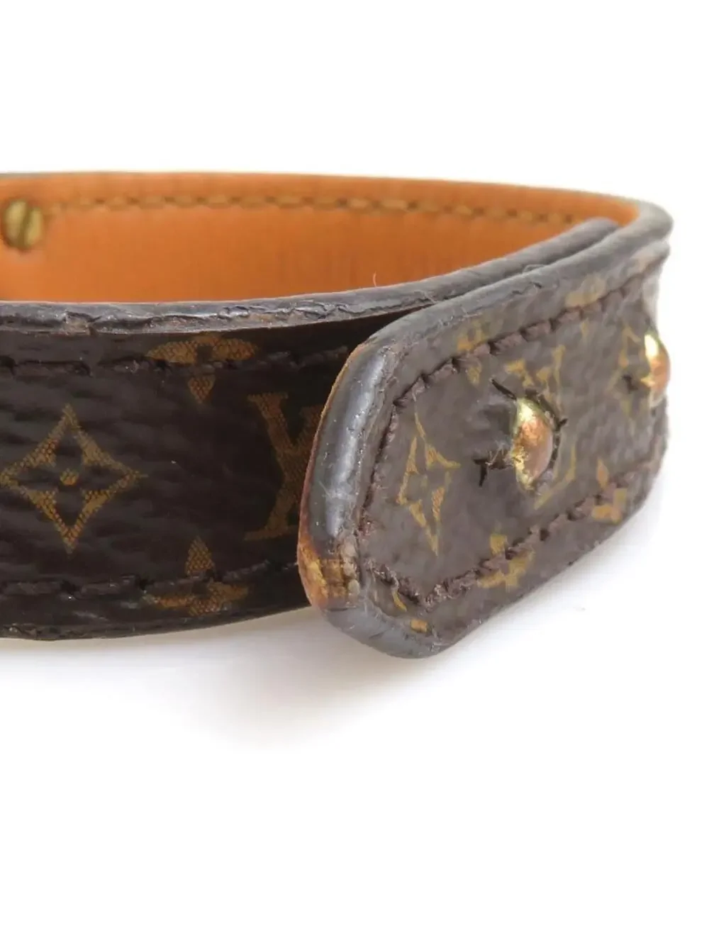 Auth Louis Vuitton Essential V Bracelet #339541L16B